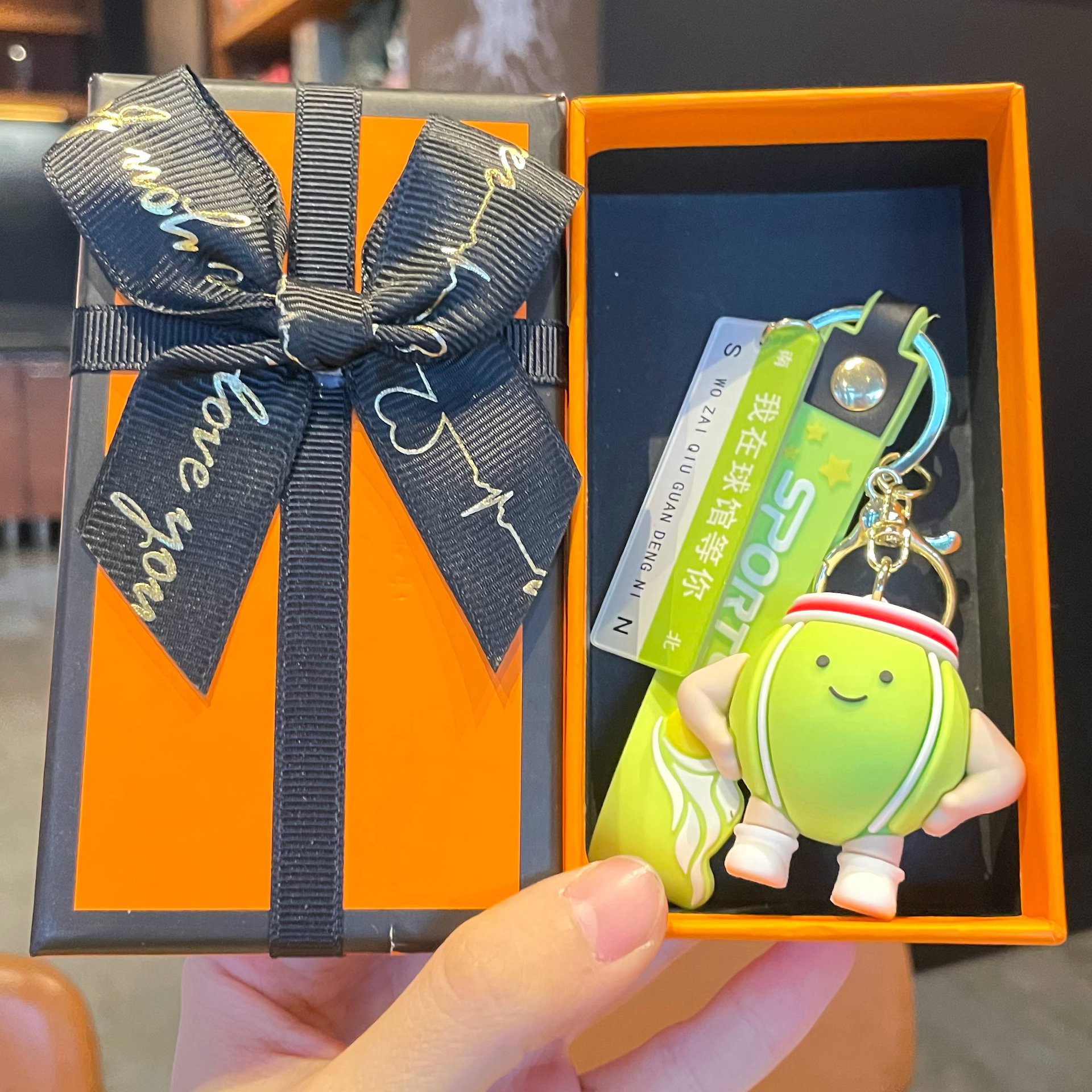 创意原创球球运动pvc公仔钥匙扣男女包包小挂饰卡通可爱汽车挂件